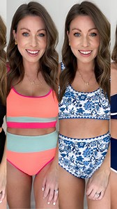 62K views · 329 reactions | A new swimsuit for a day by the pool. Anyone else wish they were having a day by pool today? Cause same  mom approved swimsuits with high waisted bottoms, textured materials and tops with good support. Pack for your next vacation or beach day. comment ‘SWIM’ to shop these styles. #swim #swimsuit #beachlife #poolday #vacation #bikini #onepiece #travelgram happy | Because Katie Keever Shared | Facebook