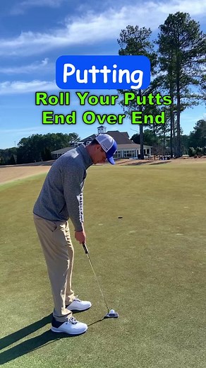 Golf Putting Tips for End Over End Roll