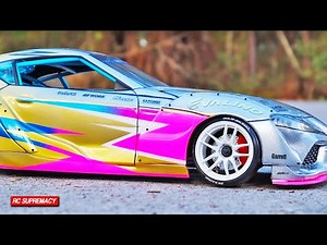 Finishing the RC MODIFY 29 | Custom painted Supra A90 RC Drift car