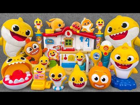 95 Minutes BABY SHARK Collection Unboxing - Satisfying Unboxing Shark White House (ASMR)