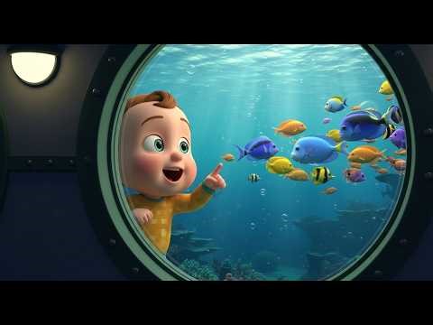 Tadpole’s Tiny Sub 🐸🚢 | Underwater Adventure for Kids | Ocean Learning Video