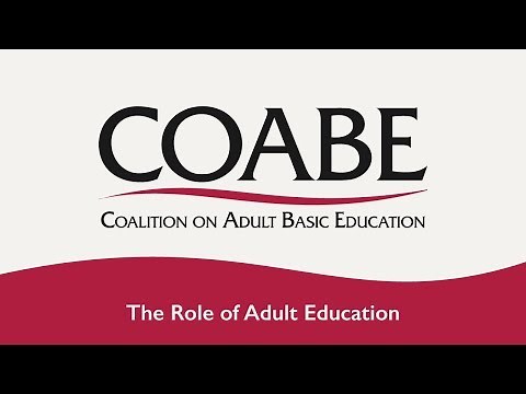 The Role of Adult Education