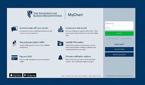 MyChart allows you to securely view and interact with portions of your electronic medical record (EMR), ask your care team a question or request a prescription refill. You may also conveniently view your medications, immunizations, allergies, health information and lab results. Don't have a MyChart account? Sign up today: bit.ly/MyChart-Records | The University of Kansas Cancer Center | Facebook