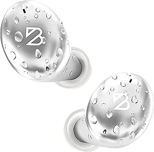 Back Bay Audio Tempo 30 Wireless Earbuds for Small Ears - Award-Winning Sound, Sweatproof Bluetooth Earbuds, Comfortable Ear Buds for Women, Red Earphones Small Ear Canals, Long Battery Headphones