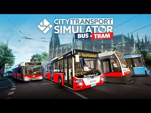 CTS Bus 🚌 First scheduled service in the City Transport Simulator Bus | #01