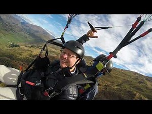 Paragliding Coronet Peak, Queenstown, New Zealand