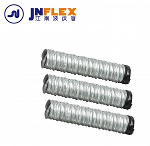 [Hot Item] Post Tension Prestressed Galvanized Steel Corrugated Duct Double Wall Corrugated Pipe for Bridges 50mm