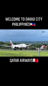 CONGRATULATIONS DAVAO CITY, Mindanao's International Flight hub as Qatar🇧🇭 Airways is now serving Davao International Airport direct flight. Di na kinahanglan moadto ug Manila para makapagbyahe ang ating mga fellow Overseas Filipino Workers going to UAE/KSA. #qatarairways #internationalflights #DavaoInternationalAirport #CrownJewelOfMindanao #DavaoCityPhilippines #landofpromisemindanao 📽I do not own the video, no copyright infringement intended, credits to Aviation Butcher | Tugpa Agila Proje