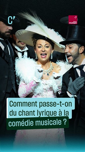 "La comédie musicale, c'est le nouvel opéra."Natalie Dessay nous explique comment passer du chant lyrique à la comédie musicale, comment elle projette sa voix différemment. | France Musique