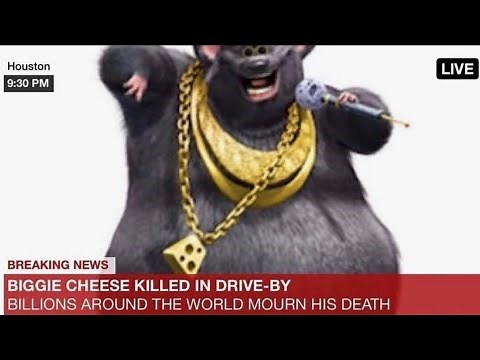 Breaking News, Biggie Cheese Died In A Drive By Shooting.