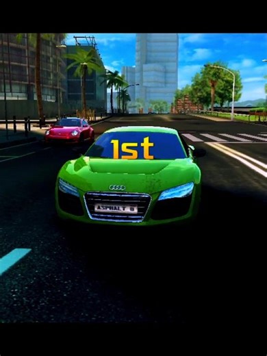 Play game Asphalt 8 First Win Game. #racing #asphalt #gaming #short