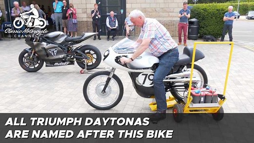 Take A Close Look At The First-Ever Triumph Daytona In Person