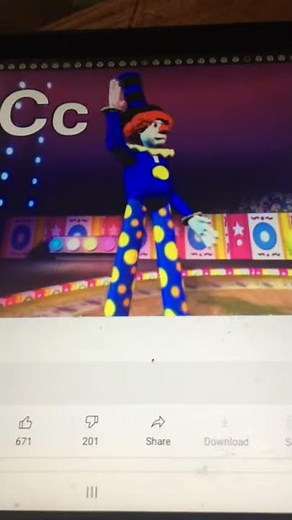 Rock N Learn Alphabet Circus C Clowns