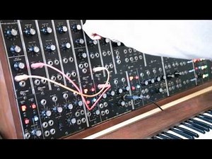 Moog Modular System Manufactured in 1969 For Auction - Video Demo
