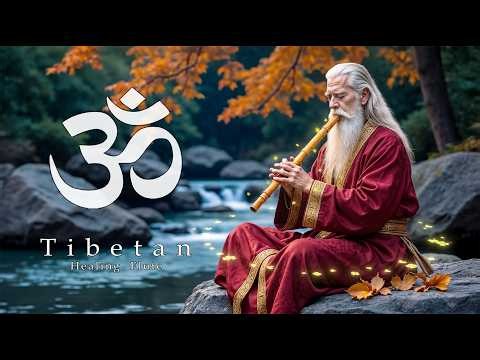 (No Ads) Tibetan Healing Flute • Whole Body Energy Cleansing • Healing Stress, Anxiety, Depression