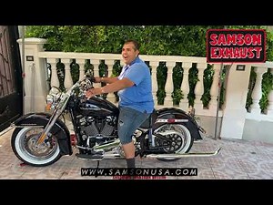 Samson Exhaust Cholo Fishtails for M8