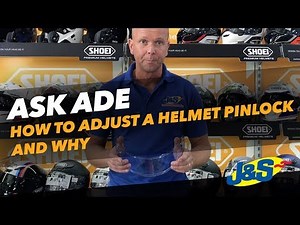 Ask Ade - How to adjust a helmet pinlock and why - J&S Accessories Ltd