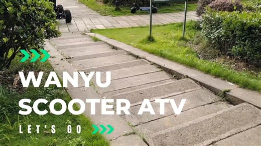 All-Terrain Mini Electric Scooter for Off-Road Adventure and Daily Use Four-Wheel Design with Durable Lithium Battery