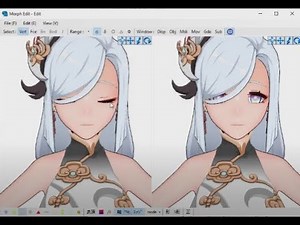 Modify Morphs PMXeditor and Vroid (quick tutorial) (Sub ENG)