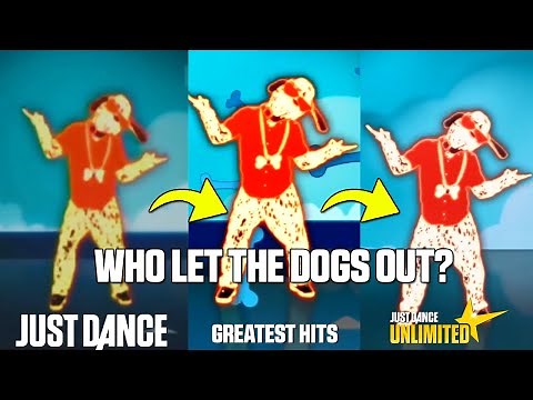 JUST DANCE COMPARISON - WHO LET THE DOGS OUT? | Baha Men