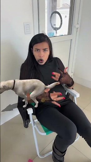 O CACHORRO FEZ COCÔ EM CIMA DA MORGANA