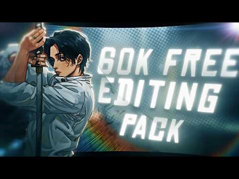60k Special 🎉 - Free Alightmotion AMV EDITING Pack 2026 🔥