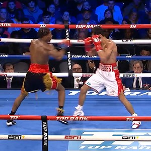5.3M views · 23K reactions | This is what boxing is all about  Raymond Ford scores a fight-earning stoppage in the last seconds of the fight. | Top Rank Boxing | Facebook