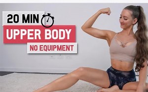 【Getfitbyivana】20分钟无器械手臂+肩背｜上肢塑形燃脂