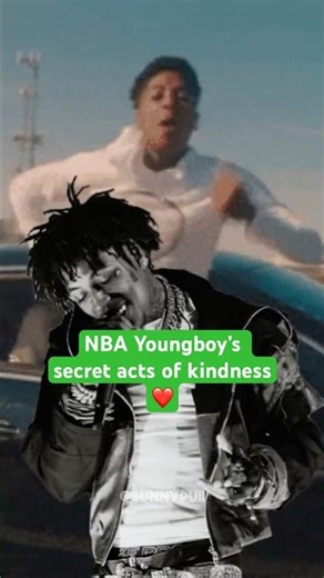 NBA YoungBoy’s Secret Acts of Kindness 👀❤️ #nbayoungboy