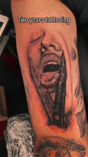 Years of tattoo progress in one frame 📈🔥 From simple lines to detailed masterpieces. Skill grows with time and practice. Fun fact: Tattoo artists often train for years before mastering complex styles. Keep your tattoos vibrant! Click the link in our bio🔗💓 🎥quanz_artz Credits to respective owner (DM for removal) #ideas #tattoo #tattoos #tattooartist #tattoolover