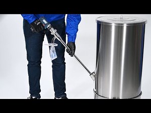 Portable sampler PowderProof® - Mobile sampling of powders, granules and bulk goods