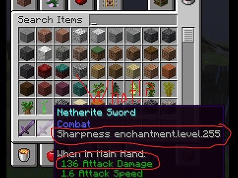 How to get Sharpness 255 In Minecraft [1.19.2]