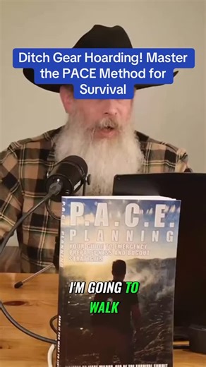 Ditch Gear Hoarding! Master the PACE Method for Survival #survival #preparedness #prepper #paceplanning #livehighlight | The Survival Summit