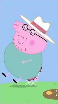 The Scarecrow! #shorts #peppapig