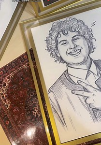 رسمتي لزياد السحاتي - طلب الرسم واتساب 0910878944