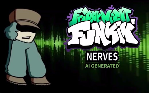 FNF Nerves - But an AI creates more of the vocals