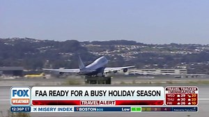 Federal Aviation Administration ready for busy holiday travel  | Latest Weather Clips | FOX Weather