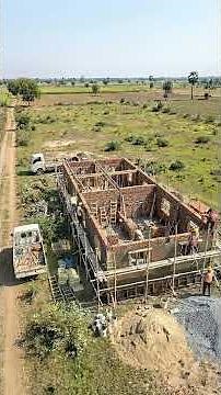 Village House Construction Transformation| From Empty Land to Beautiful Rural Home Full Building Pro