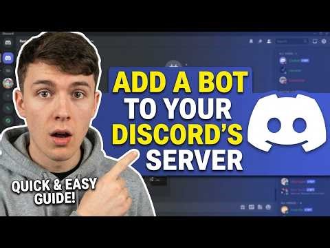 How to Add a Bot to Your Discord Server | Invite Discord Bots