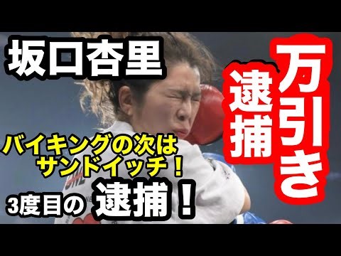 Anri Sakaguchi arrested for the third time! Shoplifting sandwiches! Where did her life take a turn?