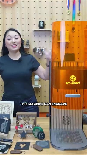 🎨 Just turned a few of unique designs into real creations — and I’m blown away… ✨ This laser engraving machine transforms your ideas into precise, polished products. Deep, shallow, or surface engraving — flat or curved surfaces — every design comes to life like a professional piece. ✅ Perfect for custom logos, intricate patterns and finishing details with ultra-fine 0.001 mm precision. | EM-SmartOfficial