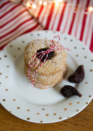 Cardamom Fig Jam Thumbprint Cookie Recipe