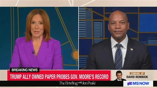 MS NOW’s Jen Psaki Complains ‘Trump Ally’ at Baltimore Sun Is Investigating Rising Democratic Star’s Military Record