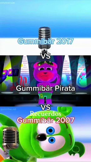 Gummibar: Comparativa 2007 vs 2017