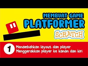 Creating a platformer game using scratch part 1 | Tutorial on creating a game with scratch