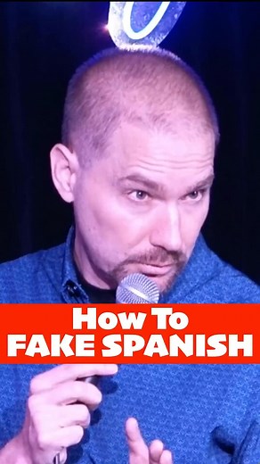 How To FAKE SPANISH #fakespanish #learnspanishfun #languagehumor #spanishtips #spanishhack | Quinn Dale Shorts