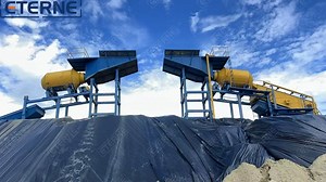 [Hot Item] Eterne Clay Alluvial Gold Diamond Mining Washing Machine Double Layers