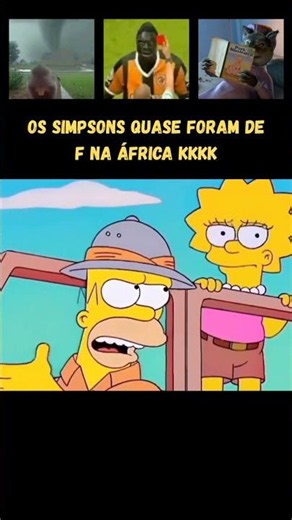 The Simpsons almost kicked the bucket in Africa #thesimpsons