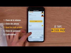 Application : Comment réserver avec un code promo ?