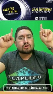 Aprende Ventilación Mecánica en AVENTHO ONLINE de Principio a Fin www.siemprevirtual.com/aventho Contáctanos: https://wa.me/524421818511 | Ventilación Mecánica Aventho